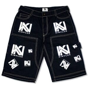 Puff Denim Short