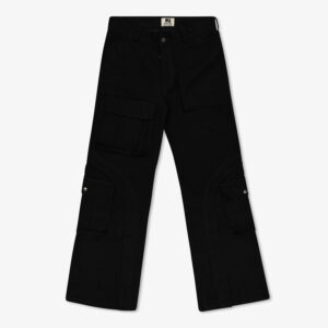 Jet Black Cargo Pant
