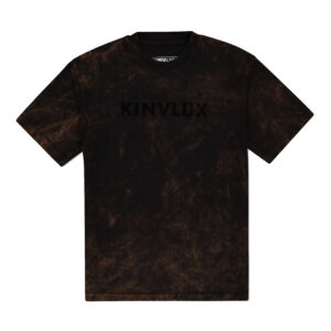 Women Tee Black with Brown